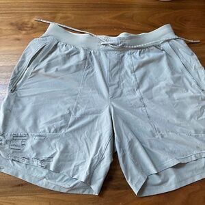 Lululemon License to train 7”Textured Linerless shorts with leg design-Mens XL